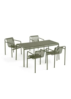 1 Palissade Bord og 4 Palissade Dining Armchair