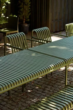 1 Palissade Bord og 4 Palissade Dining Armchair