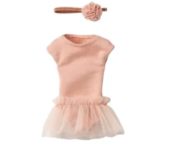 Ballet Suit And Tulle Skirt Rose