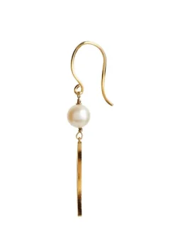 Bella Moon Earring With Pearl