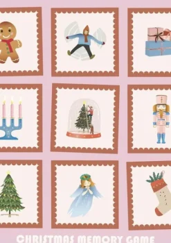 CHRISTMAS MEMORY GAME - kids game
