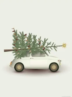 Christmas Tree & Little Car