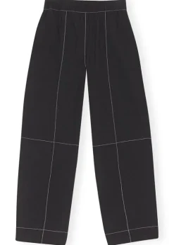 Cotton Crepe Elasticated Curve