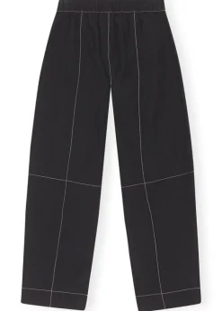 Cotton Crepe Elasticated Curve