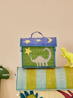 Ekstra lille Raffia Opbevaringshus