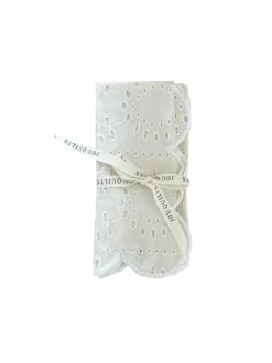 Embroidery anglaise napkin