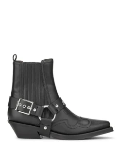 Fitted Chelsea Western Boot Bicolor