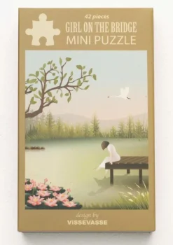 GIRL ON THE BRIDGE Mini Puzzle