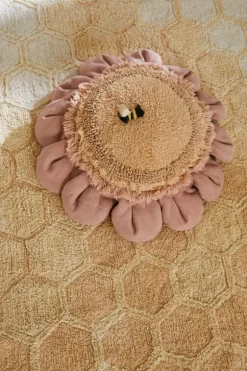 Gulvpude Pink Daisy