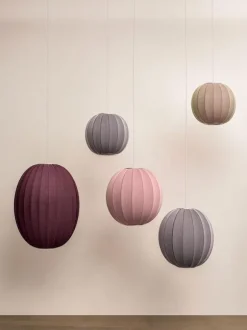 High oval Knit-wit - 65 pendant