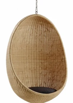 Nanna Ditzel Hanging Egg Chair Rattan - Indendørs model
