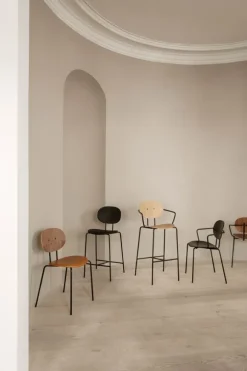 Piet Hein Dining Armchair | Seat Upholstery