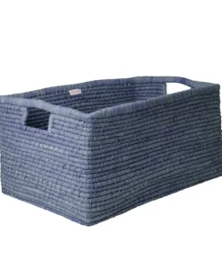 Rectangular Raffia Basket - Extra Large And Long