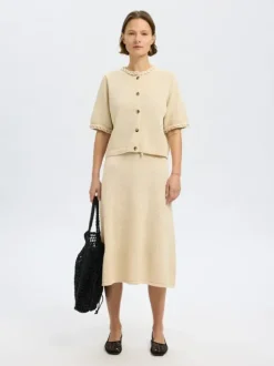 SLFAlma MW Knit Skirt