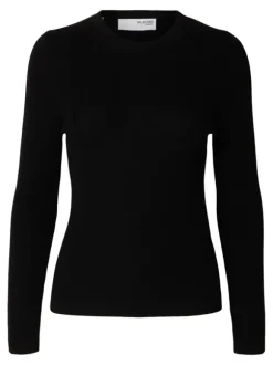 SLFIngrid LS Knit Lano O-Neck NOOS