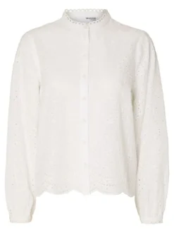SLFTatiana LS Embr Shirt