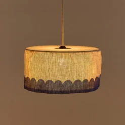 Vibes Linen Pendant Lampshade 40cm