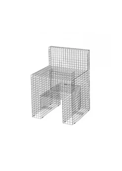 Wire Chair Low Back